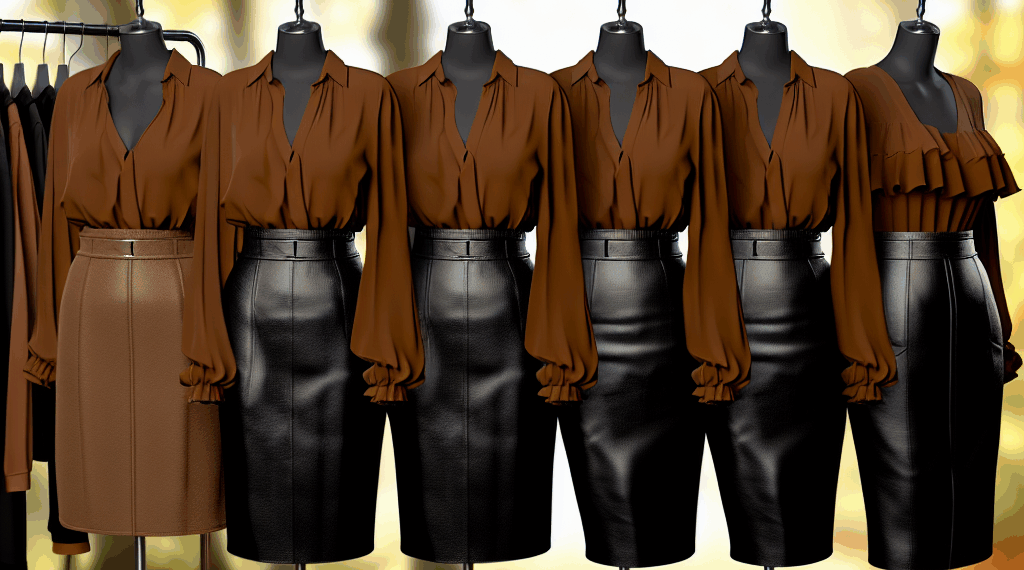 6 blusas color café para llevar con faldas y ser la más elegante del otoño 2025