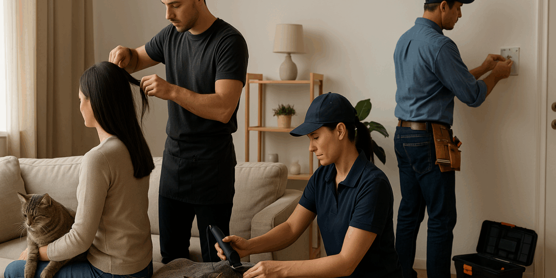 agentes "a domicilio" donde esté el cliente