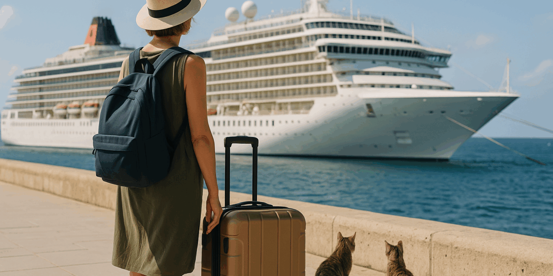 Increíble: una mujer lo vendió todo para vivir en un crucero y explica por qué es más barato que vivir en tierra