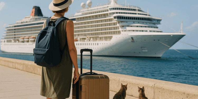 Increíble: una mujer lo vendió todo para vivir en un crucero y explica por qué es más barato que vivir en tierra