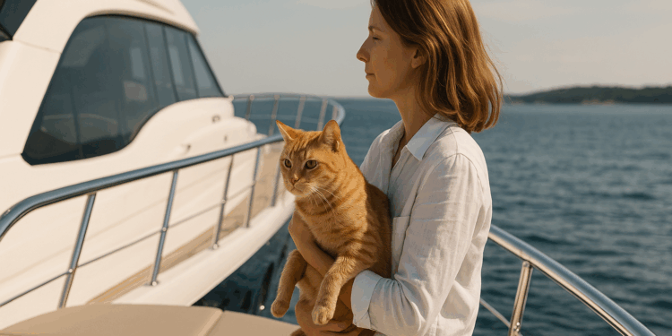 Su perro se estresa al volar, así que la mujer decide trasladar a su mascota en un crucero de lujo