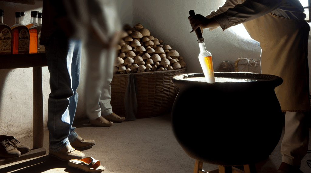 TROPA tequila artesanal con hongos funcionales hecho en Jalisco
