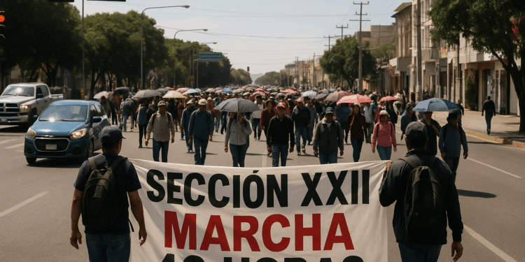 Lunes caótico, Sección XXII para labores por 48 horas y marcharán desde crucero a Juárez (08:00 h) ‹ ADN – Agencia Digital de Noticias Sureste