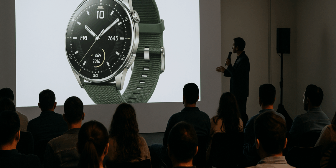 Todos los detalles del lanzamiento de HUAWEI WATCH GT 6 en Bogotá
