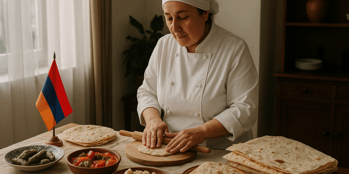 Recetas armenias con historia: una cocinera que homenajea a las mujeres de su familia