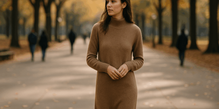 You Need a Cashmere Dress This Fall and Winter 2025