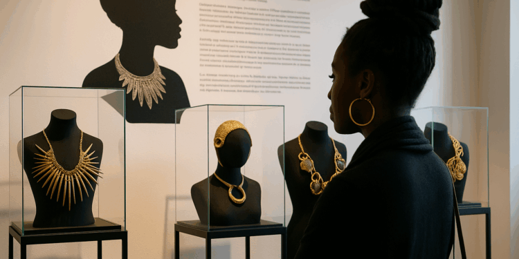 A New Exhibit Explores Douriean Fletcher’s Jewelry of the Afrofuture