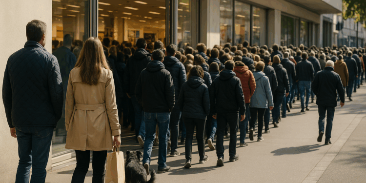 «Había una avalancha, nunca había tenido tantos clientes»