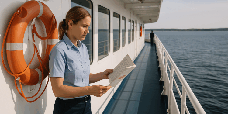 Una trabajadora de un crucero explica lo que hace la tripulación si un barco empieza a hundirse: «Mi tarjeta de emergencia...»