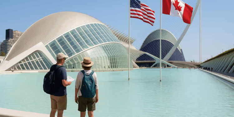 València, entre los tres destinos españoles más deseados por turistas de EEUU y Canadá