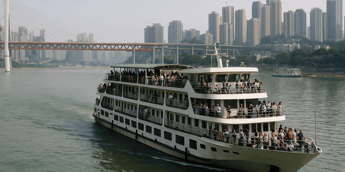 [Video] Cruceros por el río Yangtsé cautivan a turistas extranjeros