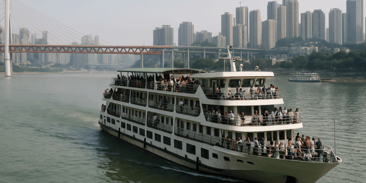 [Video] Cruceros por el río Yangtsé cautivan a turistas extranjeros