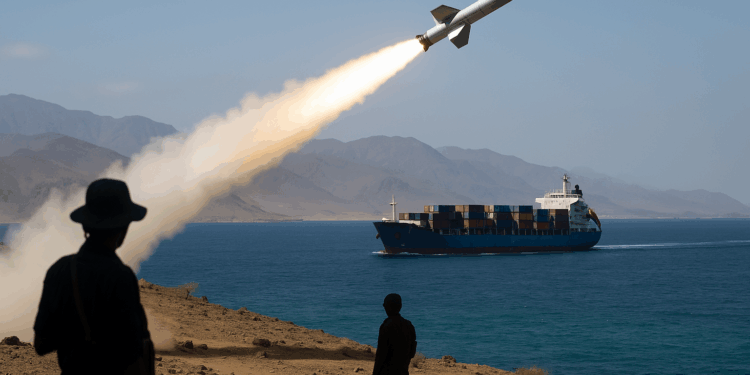 Yemen. Atacan con misil de crucero a un buque israelí en el golfo de Adén