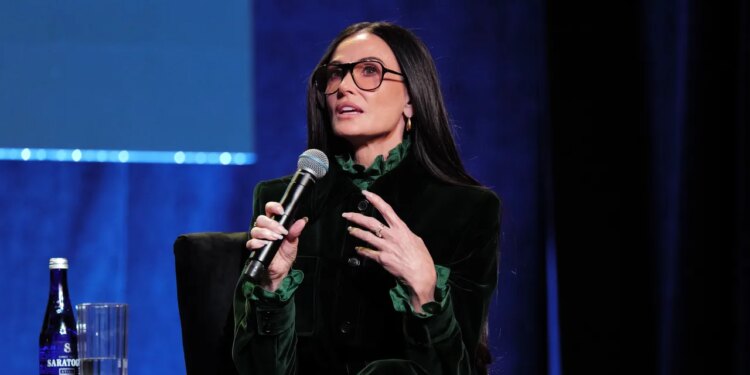 Can Nails Be Minimalist and Maximalist Simultaneously? Demi Moore's Mani Says Yes