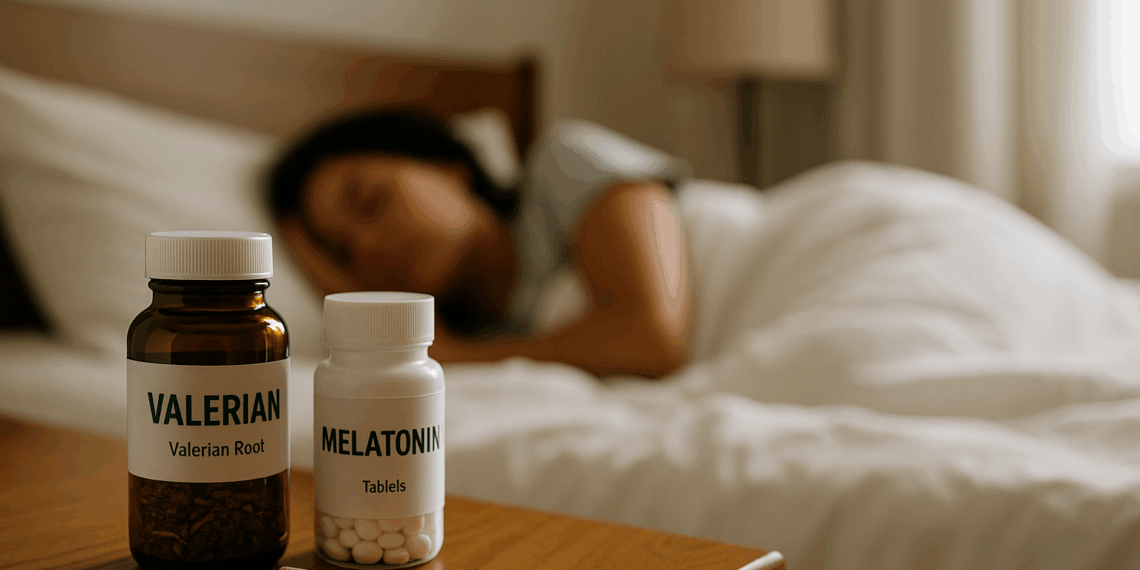 ¿Valeriana o melatonina? Cuál debes tomar para dormir mejor
