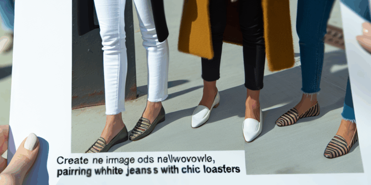 Deja que Ana de Armas te enseñe cómo llevar jeans blancos con mocasines elegantes en Otoño-Invierno 2025