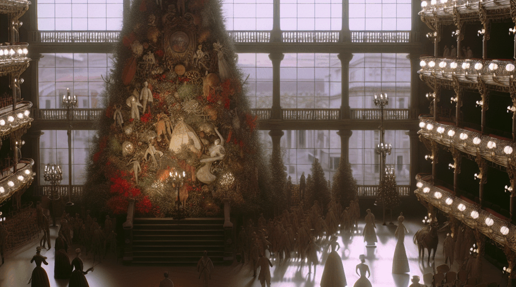Toasting the Royal Opera House’s Paul Smith-Designed Christmas Tree