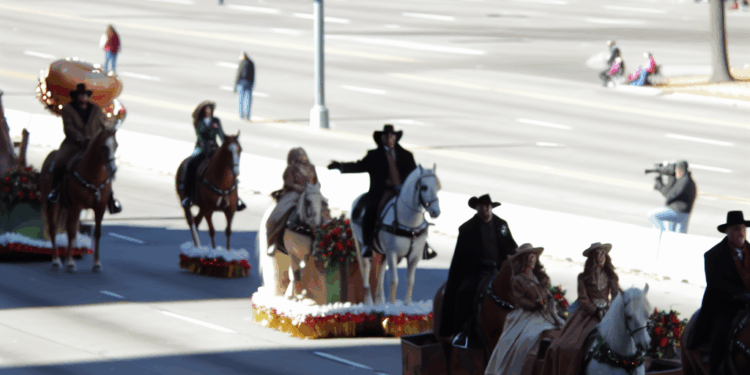 Princess Cruises presenta carro que recorrerá Colorado Boulevard en Desfile de las Rosas