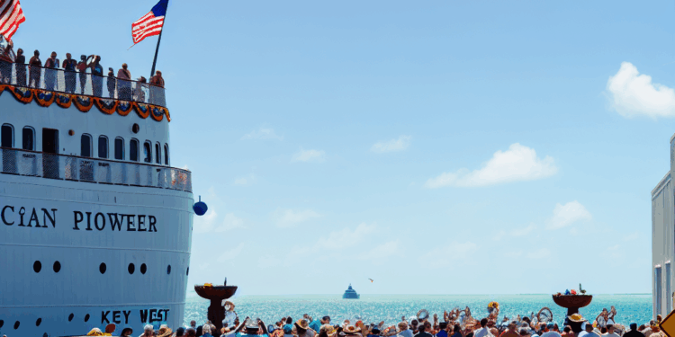American Cruise Lines celebra el bautizo del American Pioneer en Key West