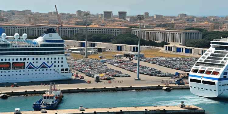 Civitavecchia es el puerto italiano que más cruceros recibe