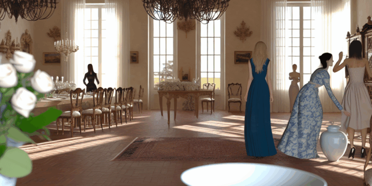 How the House of Gorgeous Gucci Prepared for the Porcelain Ball