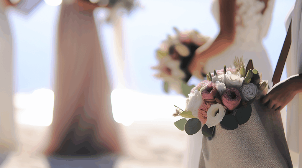 How Bridal Bouquet Bags Became One of the Year’s Biggest Wedding Floral Trends