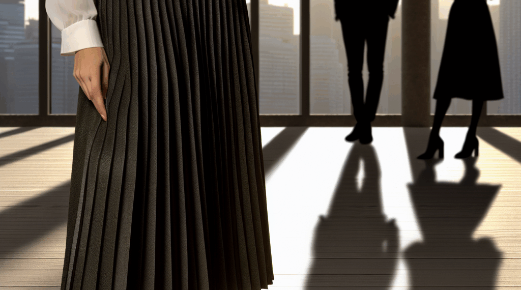 Comprobado: Las faldas midi de tablas son la prenda favorita de las mujeres elegantes en diciembre 2025
