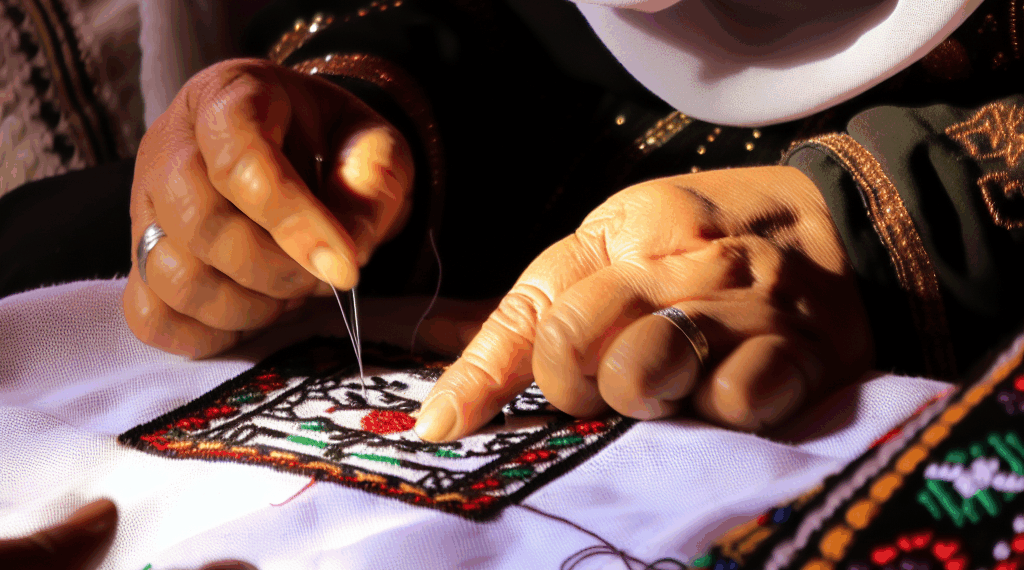 Meet the Refugee Women Preserving Palestinian Embroidery Techniques in Lebanon
