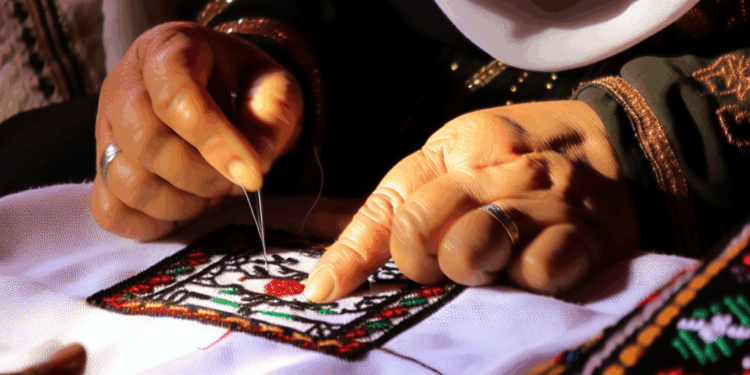 Meet the Refugee Women Preserving Palestinian Embroidery Techniques in Lebanon