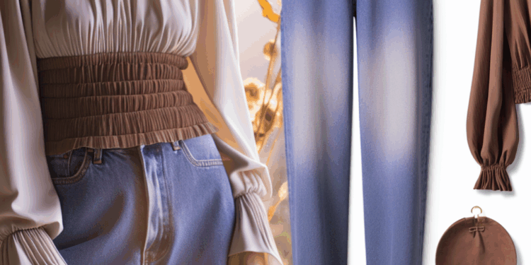 Encontré en Zara las blusas de abuela perfectas para llevar con jeans en Otoño-Invierno 2025