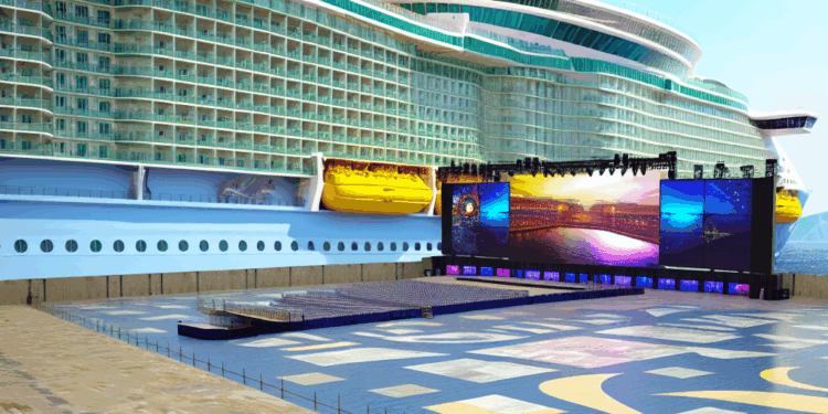 Samsung equipa el Star of the Seas el crucero más grande del mundo con más de 6,000 televisores y señalización inteligente