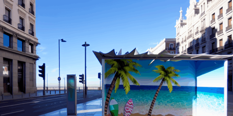 En Madrid sí hay playa: MSC Cruceros trae a Gran Vía un oasis caribeño