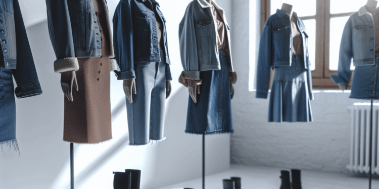 Chamarras de mezclilla para llevar con faldas, pantalones y estos zapatos en Otoño-Invierno 2025