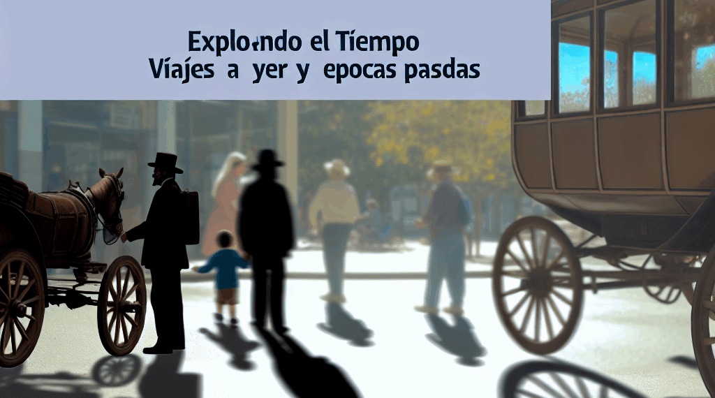 Viajar en el pasado reciente y lejano