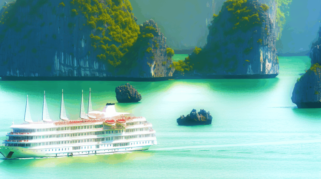 Ha Long recibe cruceros de lujo y refuerza turismo internacional