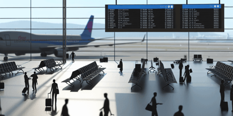 afecta a todas las aerolíneas y a 40 aeropuertos con 4000 viajes anulados por día