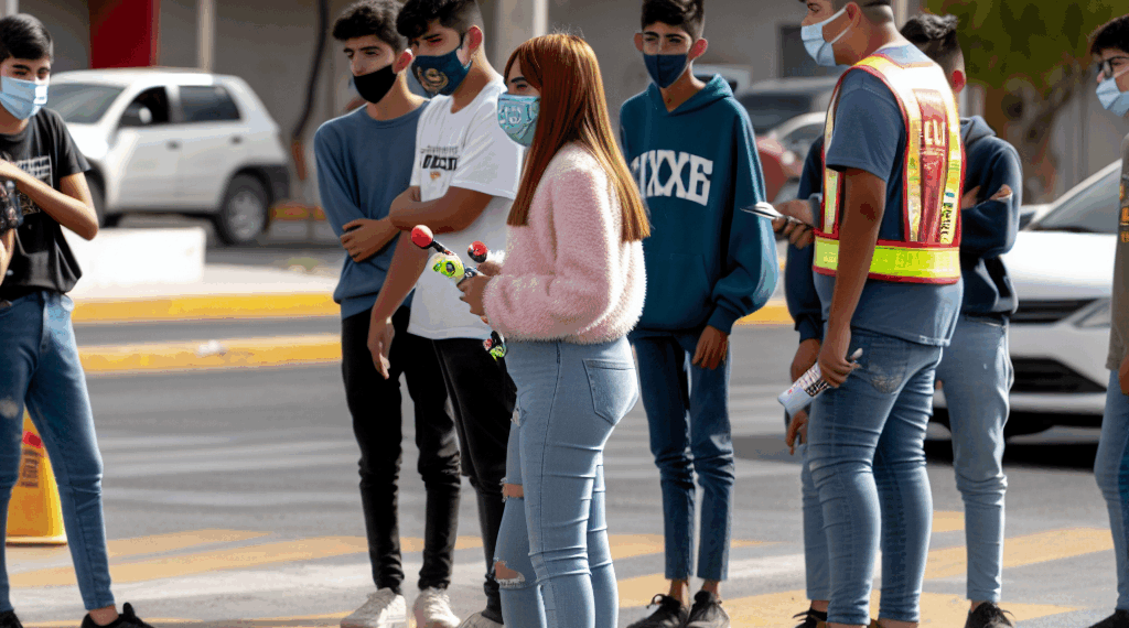 Jóvenes de Saltillo impulsan cultura vial con cruceros temáticos