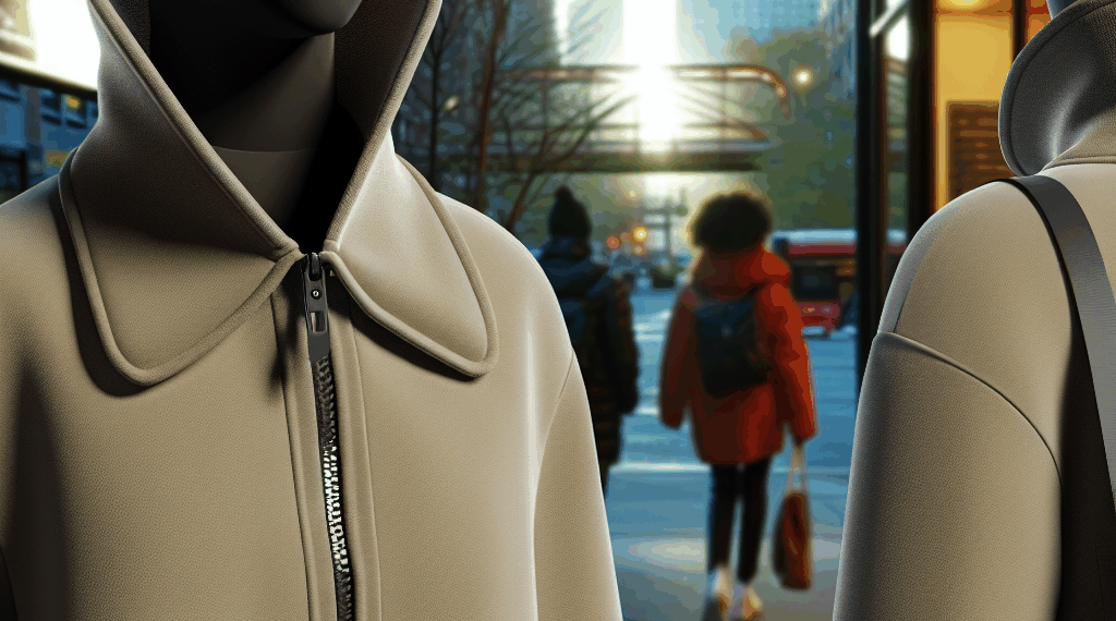 The Street Style Way to Wear a Funnel-Neck Jacket