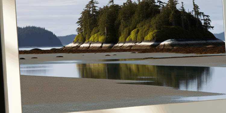 La isla de Canadá a la que solo se puede acceder cuando la marea está baja