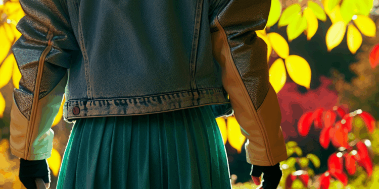 Las blusas con hombreras de los 80 se ven mejor con faldas y pantalones en otoño 2025