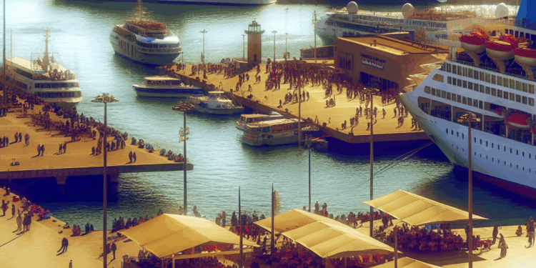 Imagen del exterior del crucero MSC Poesia / ACN