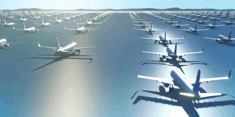 Cancelan más de mil 300 vuelos en EU