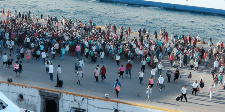 Con más de 2 mil pasajeros, llega a Mazatlán el Norwegian Jade