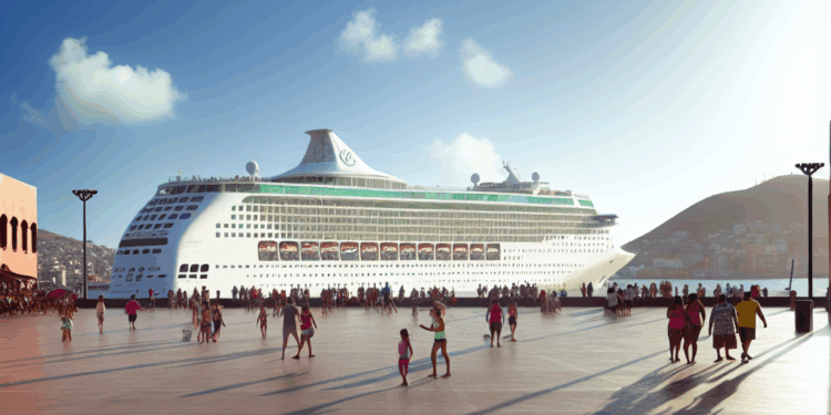 Mazatlán recibe casi 4 mil turistas con el arribo del Norwegian Bliss