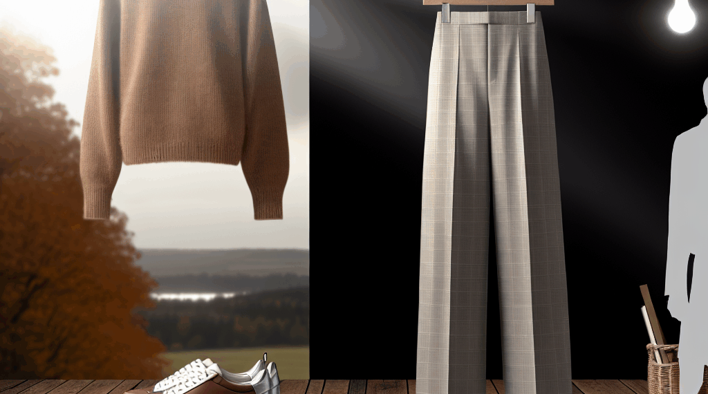 Emma Watson luce jeans wide leg con un suéter calientito y tenis para Otoño-Invierno 2025