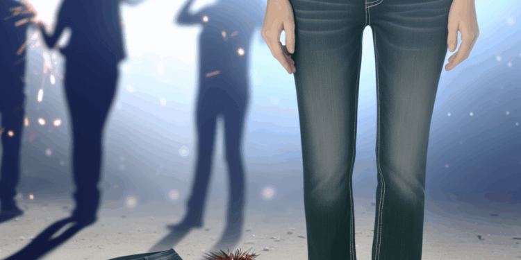 Jeans rectos, blusa de lentejuelas y sandalias, el look para cerrar 2025, según Hailey Bieber