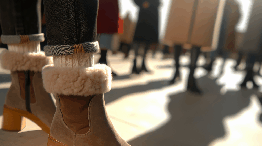 Pantalones calientitos para llevar con zapatos de moda en Otoño-Invierno 2025