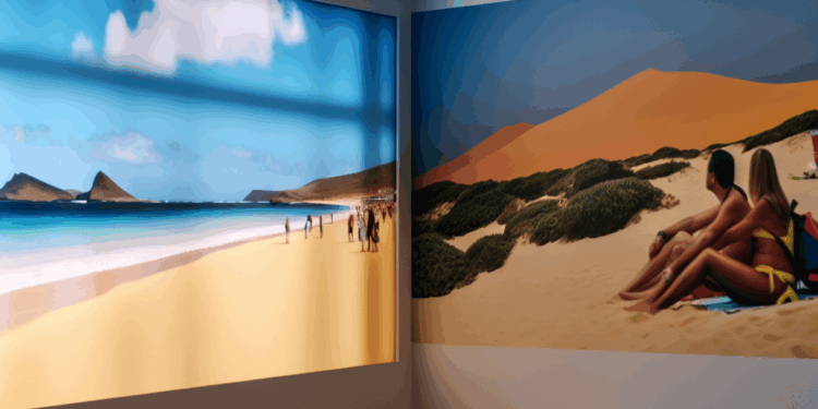 Pájara promociona las playas de Jandía en Londres durante la World Travel Market