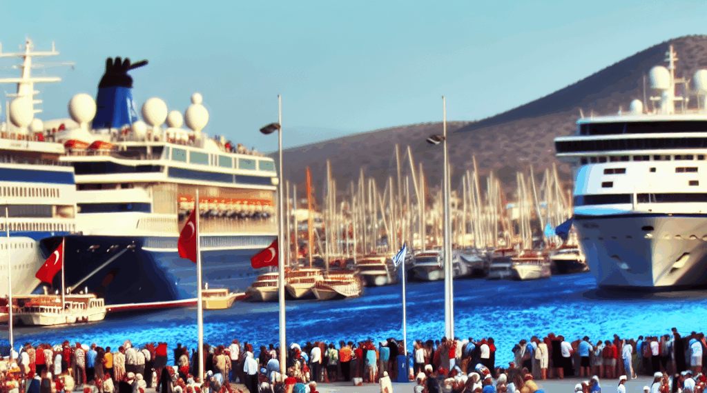 Puerto de Bodrum cierra temporada de cruceros con récord de pasajeros