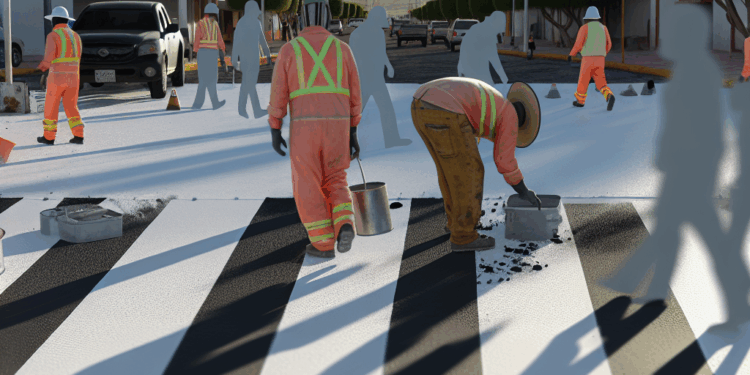 Realiza Gobierno Municipal rehabilitación de cruceros en Hermosillo